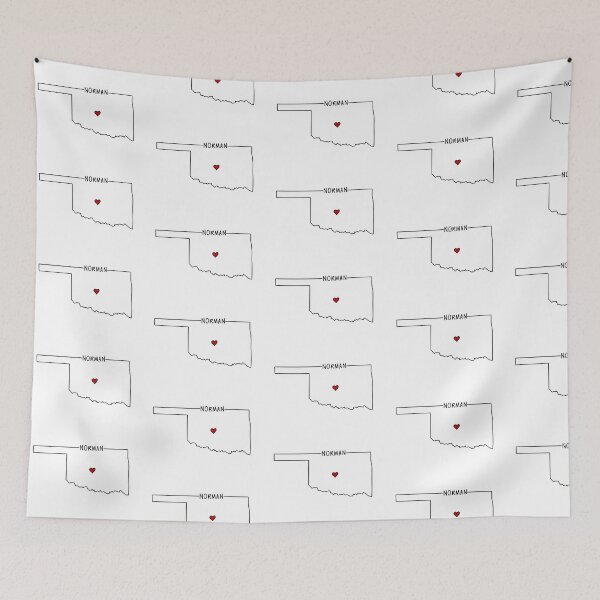 Item preview, Norman, Oklahoma State Outline designed and sold by Lia Moran.
