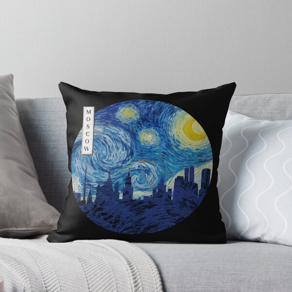 Item preview, Moscow Starry Night Van Gogh Circle designed and sold by DFerraz.