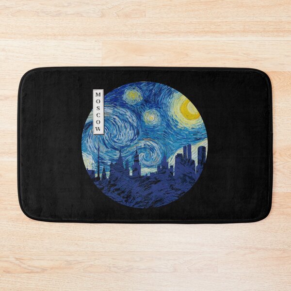 Item preview, Moscow Starry Night Van Gogh Circle designed and sold by DFerraz.