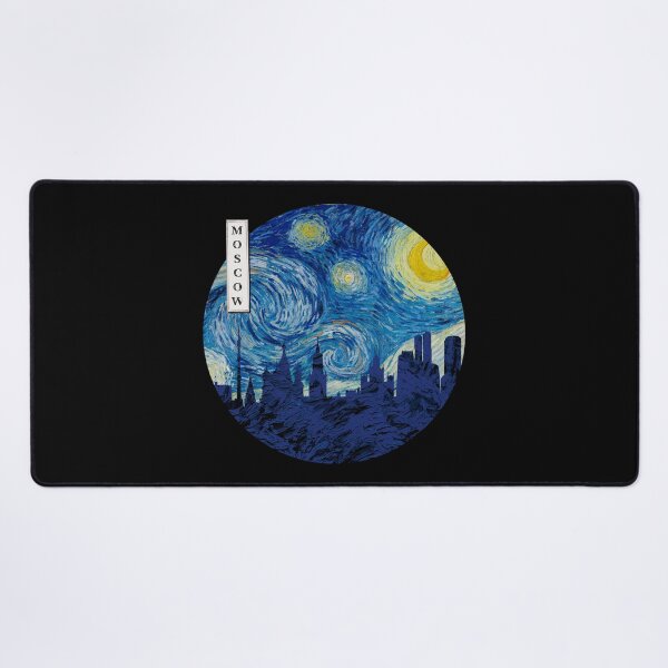 Item preview, Moscow Starry Night Van Gogh Circle designed and sold by DFerraz.