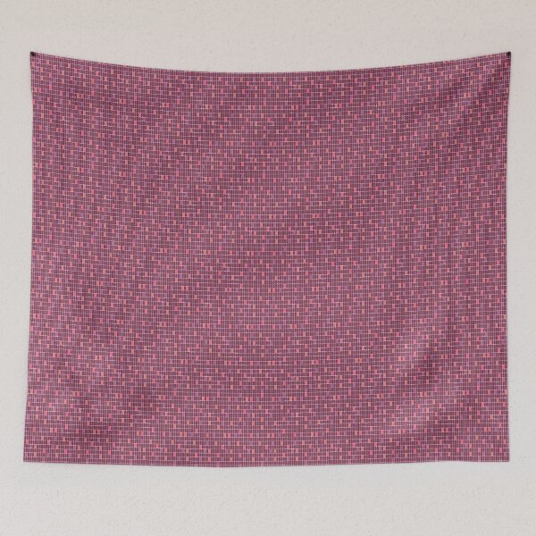 Item preview, Deep End in Rose Glasses- Funky pool tile rectangle pattern designed and sold by wildhunt.