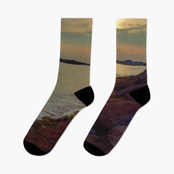 Item preview, Sunset at Prince Edward Island, Canada Redbubble Home and Living Accessories  designed and sold by Winnie Tam.