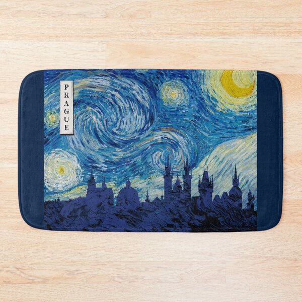Item preview, Prague Van Gogh Starry Night designed and sold by DFerraz.