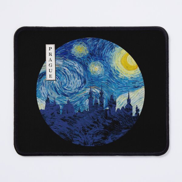 Item preview, Prague Starry Night Van Gogh Circle designed and sold by DFerraz.