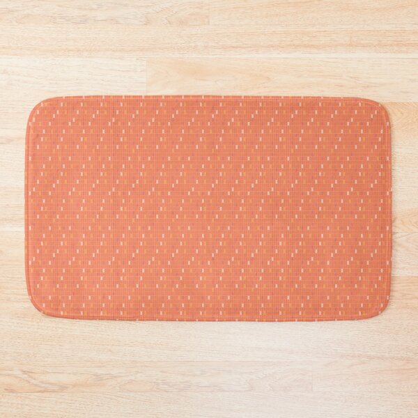 Item preview, Deep End in Tangy - Funky pool tile rectangle pattern designed and sold by wildhunt.