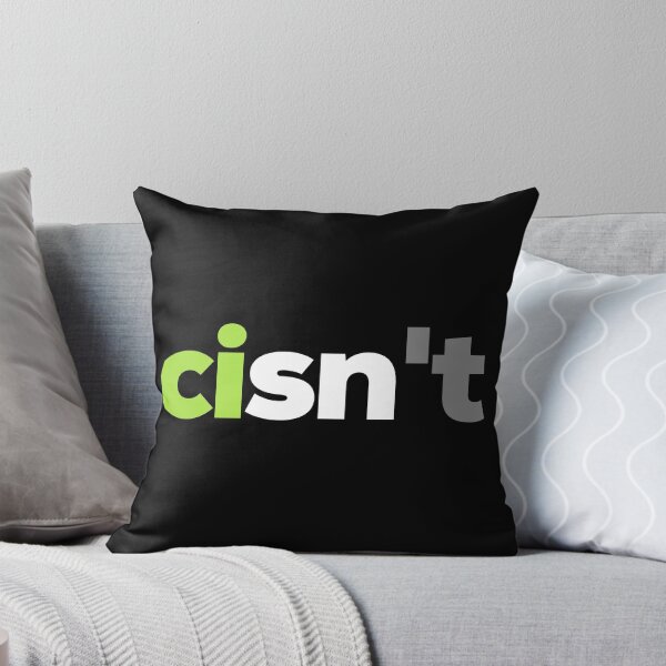 Item preview, Cisn't For Me. Agender Pride designed and sold by Subtle Pride Shop.