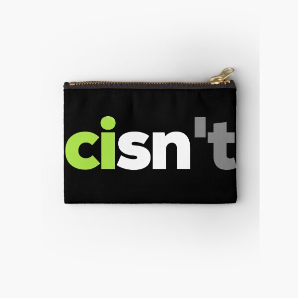 Item preview, Cisn't For Me. Agender Pride designed and sold by Subtle Pride Shop.