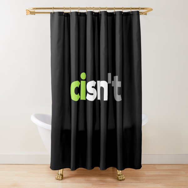 Item preview, Cisn't For Me. Agender Pride designed and sold by Subtle Pride Shop.