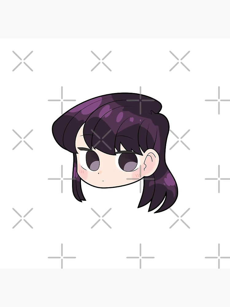 Komi Shouko Komi Can't Communicate Komi-san wa, Komyushō Desu Cute shops Chibi Premade P2U Emotes for Twitch Discord