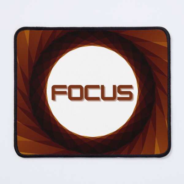 Item preview, FOCUS - camera aperature - motivational word - success principle designed and sold by Art4Motivation.