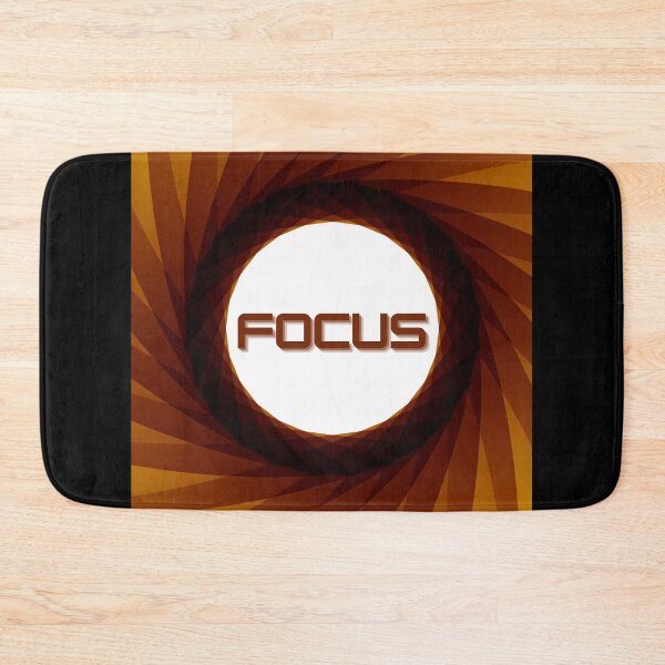 Item preview, FOCUS - camera aperature - motivational word - success principle designed and sold by Art4Motivation.