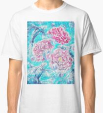 Peonies and Poissons option 1 Classic T-Shirt