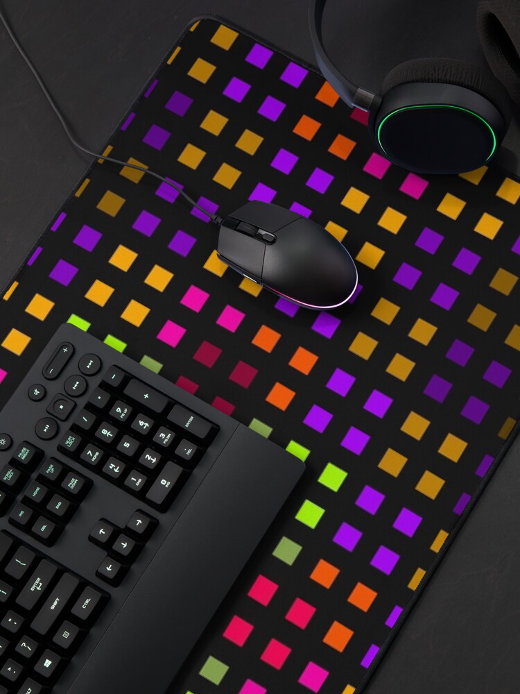 Alternate view of Lemon Bubblegum Galactic Core Mouse Pad