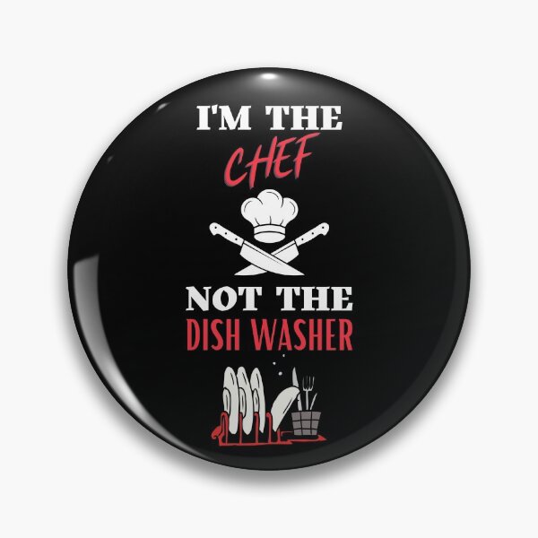 Item preview, I'm the chef not the dishwasher  designed and sold by Dreamingnewfie.