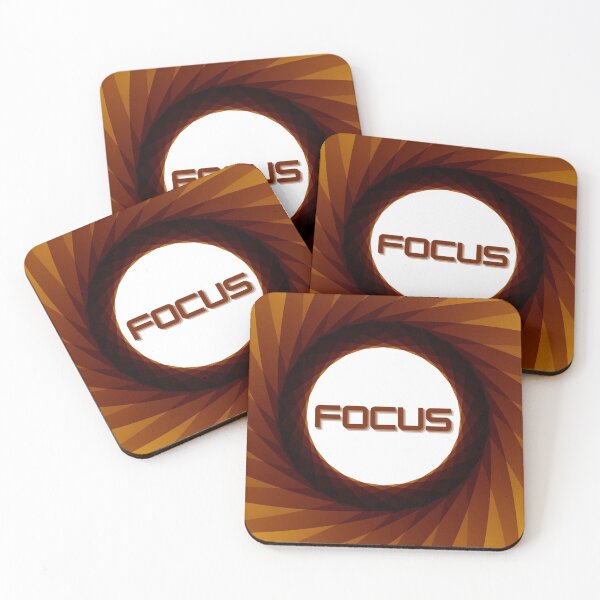 Item preview, FOCUS - camera aperature - motivational word - success principle designed and sold by Art4Motivation.