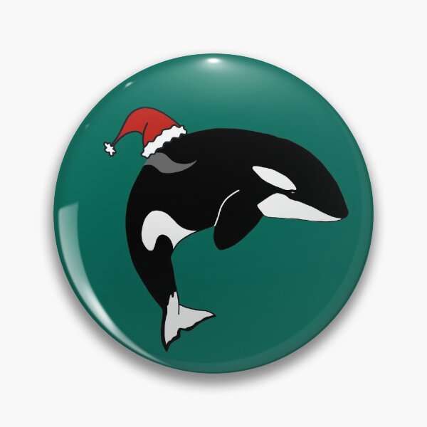 Item preview, Holiday Christmas Orca Killer Whale  designed and sold by KantstandyaC.