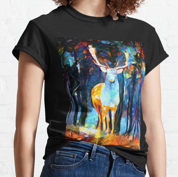 Red Buck T-Shirt: Deer Medicine, Doe Gentleness Perception, Spirit Animal,  Totem