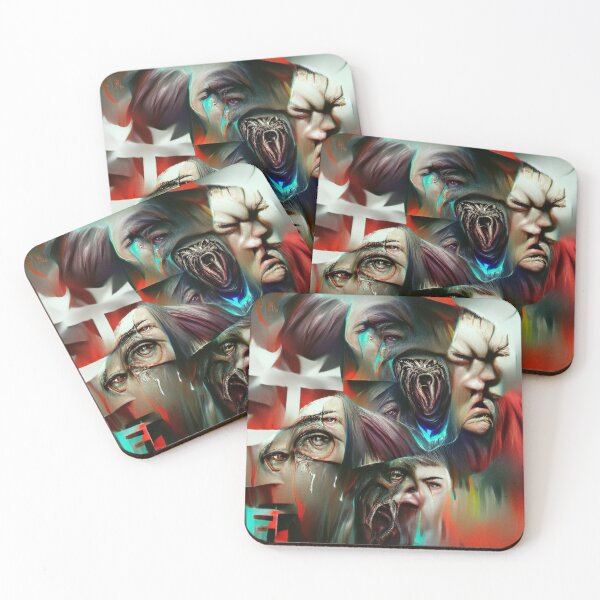 Item preview, Fear — Abstract Painting designed and sold by James Damore.