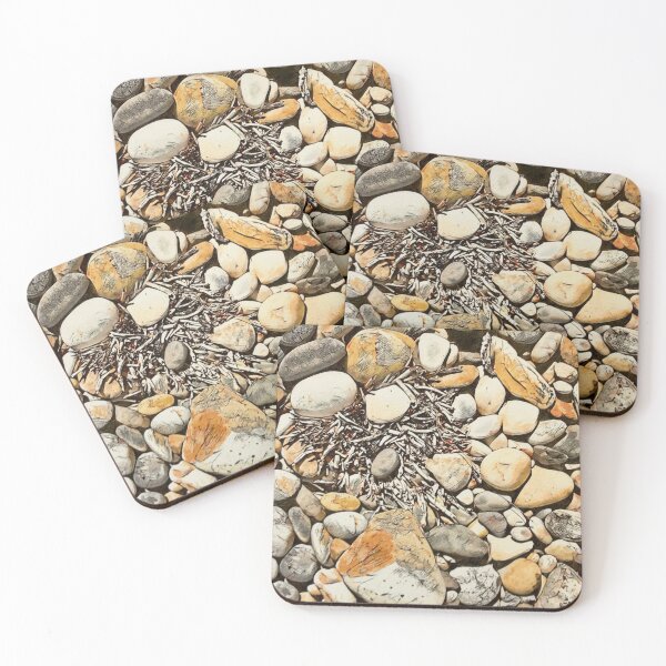 Item preview, Stones in Summer Light, Sisters Beach, Tasmania. designed and sold by Richard Klekociuk.