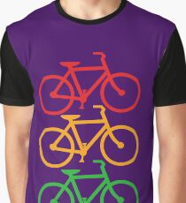 Traffic Light Bicycles Graphic T-Shirt