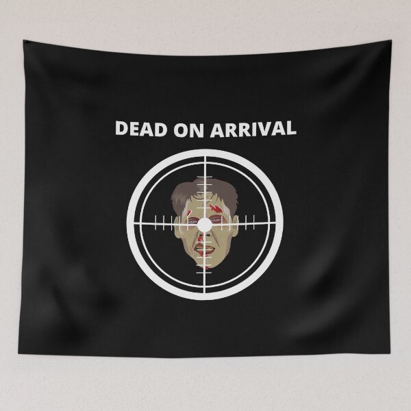Item preview, Dead On Arrival, Sniper Shot, Undead Head Shot, T-Shirt designed and sold by JoesCornerStore.