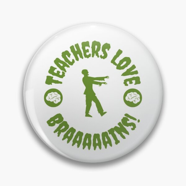 Item preview, Teacher Halloween | Zombie Teacher | Braaaains! designed and sold by Presto Prints Design.