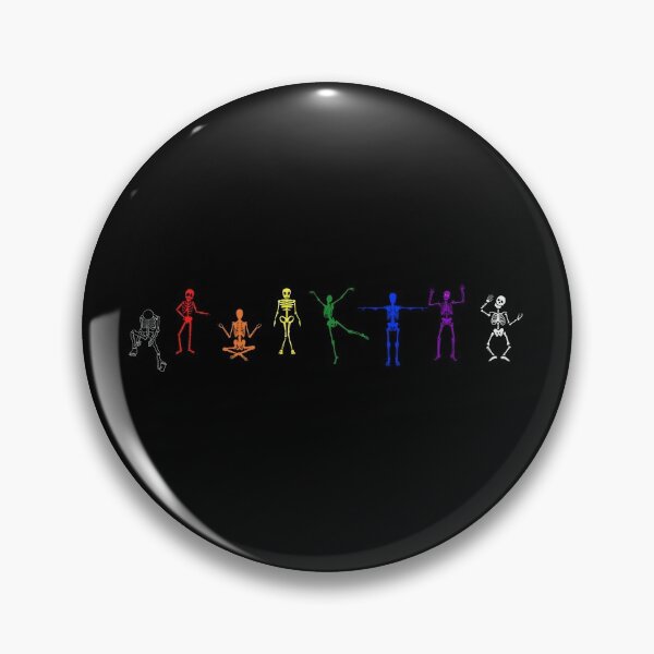 Item preview, Halloween Skeleton Allies. LGBTQ Pride designed and sold by Subtle Pride Shop.