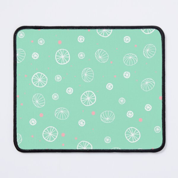 Item preview, Confetti Botanica in Berrymint - Speckled dot and wheel pattern, seedpods designed and sold by wildhunt.