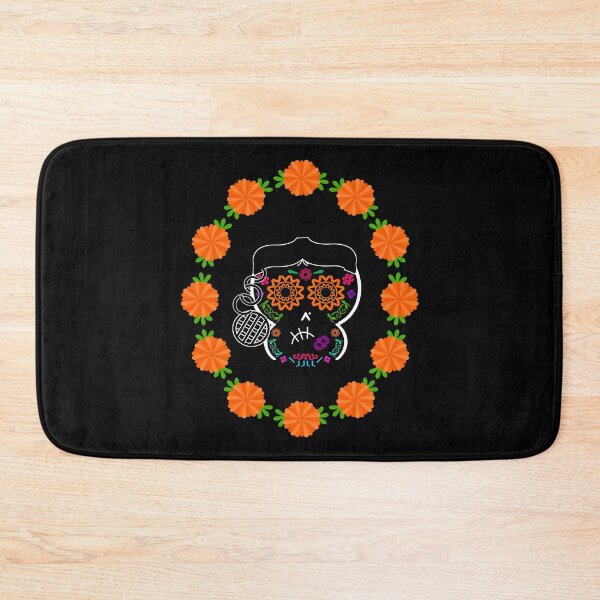 Item preview, Grumpy Lady Mexican Calaverita (Skull, DarkBG)  designed and sold by mixMixtli.