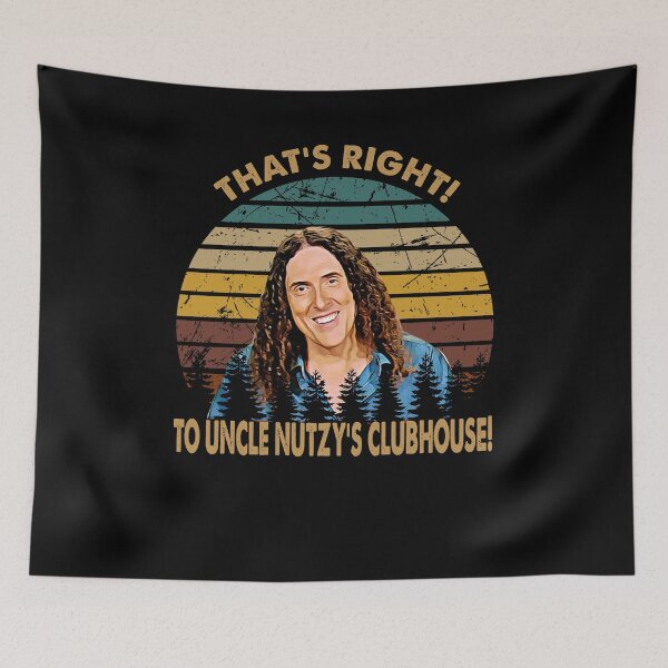 Item preview, Vintage Weird Al Arts Yankovic - That's Right! To Uncle Nutzy's Clubhouse! designed and sold by EdwinJeremy2.