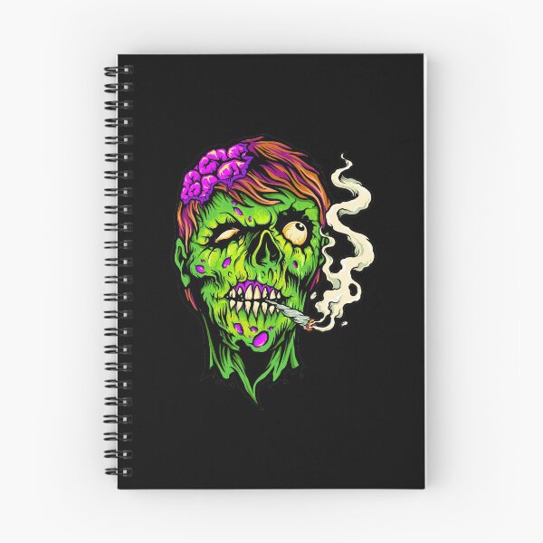 Item preview, Brains and Weed - Happy Halloweed Trippy Zombie  designed and sold by PosterpartyCo.