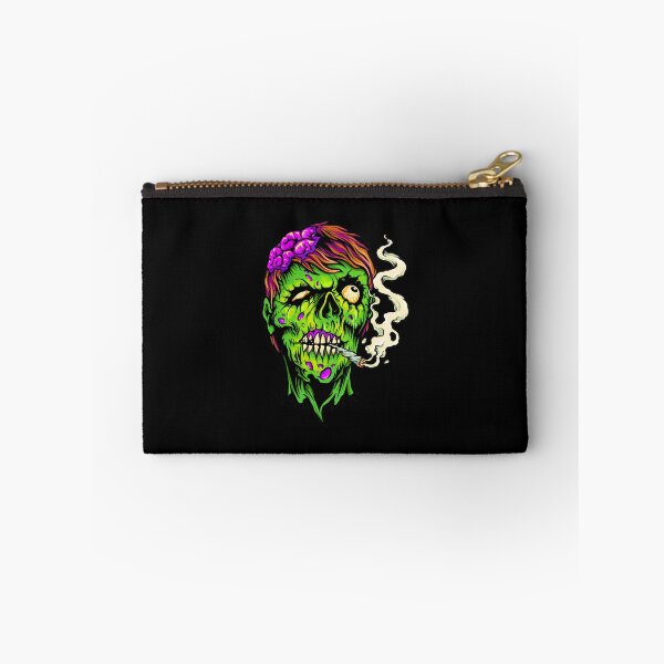 Item preview, Brains and Weed - Happy Halloweed Trippy Zombie  designed and sold by PosterpartyCo.