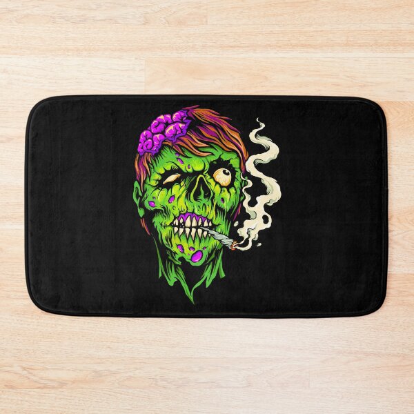 Item preview, Brains and Weed - Happy Halloweed Trippy Zombie  designed and sold by PosterpartyCo.