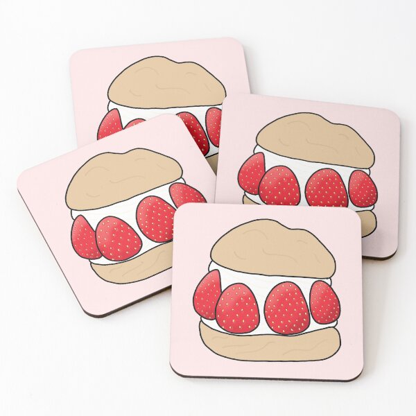 Item preview, Strawberry Cream Puff designed and sold by takenoko-3.