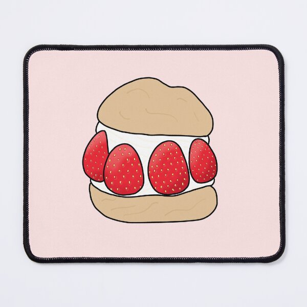 Item preview, Strawberry Cream Puff designed and sold by takenoko-3.