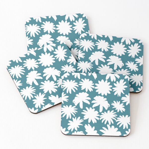 Item preview, Echo Orko in Berrymint- Funky retro floral pattern designed and sold by wildhunt.