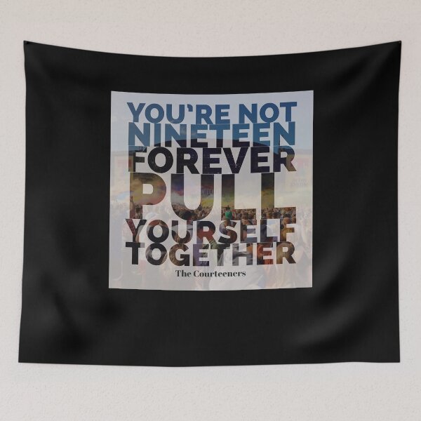 Item preview, Band Not Nineteen Forever Lyric Graphicfans Graphic For Fans designed and sold by MeggieAnderson.