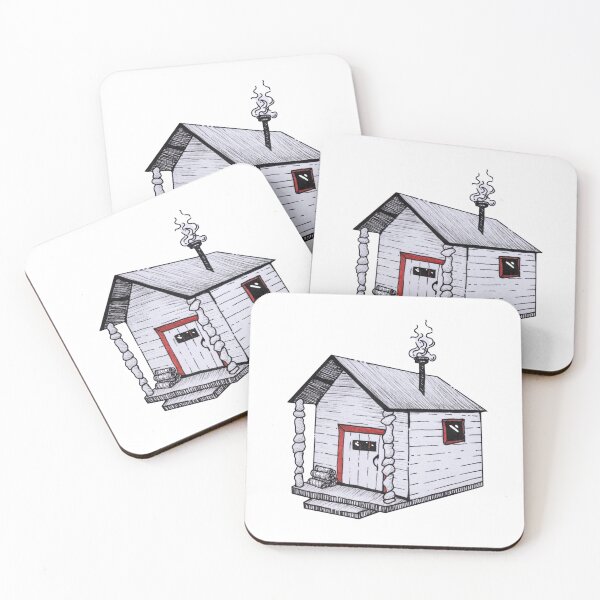 Item preview, Cabin in the Woods Inktober 2021 designed and sold by heidiloo.