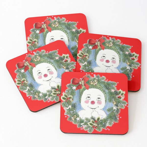 Item preview, Jacques Frost Snowman Wreath Holiday Design designed and sold by AliCatOriginals.