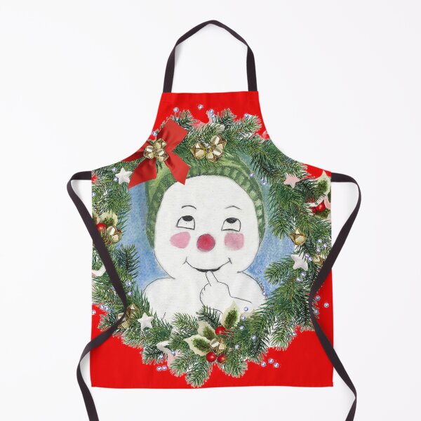 Item preview, Jacques Frost Snowman Wreath Holiday Design designed and sold by AliCatOriginals.