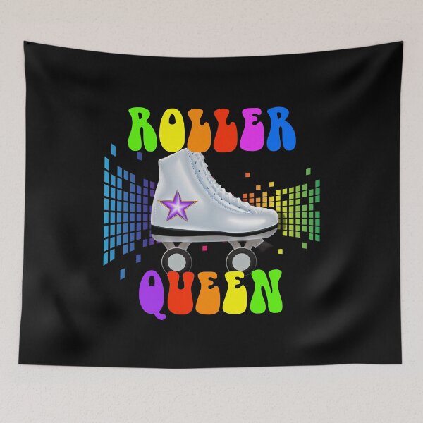 Item preview, Roller Skating Queen 70's 80's Retro Shirt designed and sold by sunshine64.