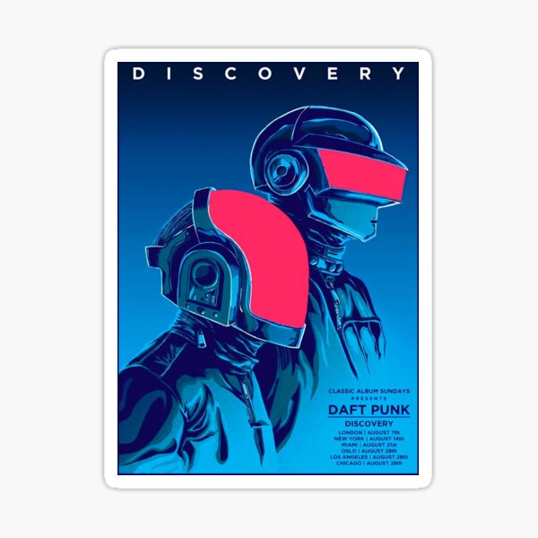 Mens Best Face Shield Daft Punk Graphic For Fan Sticker