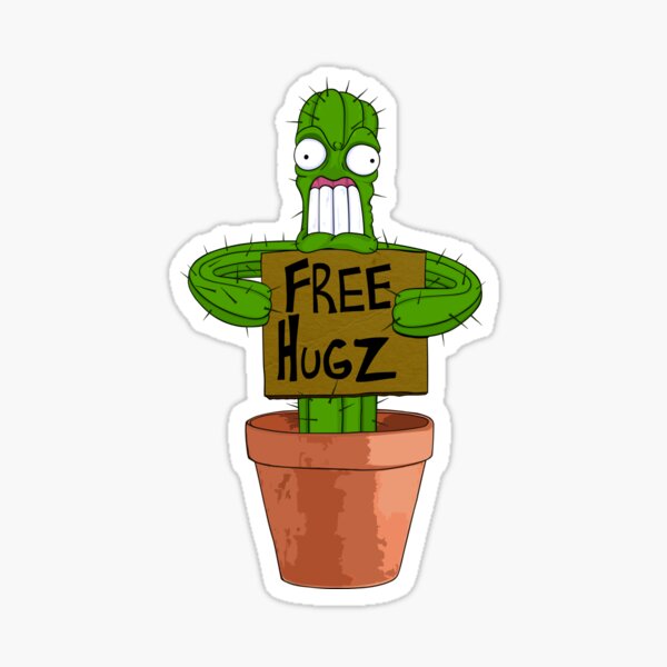 Free Hugs Sticker