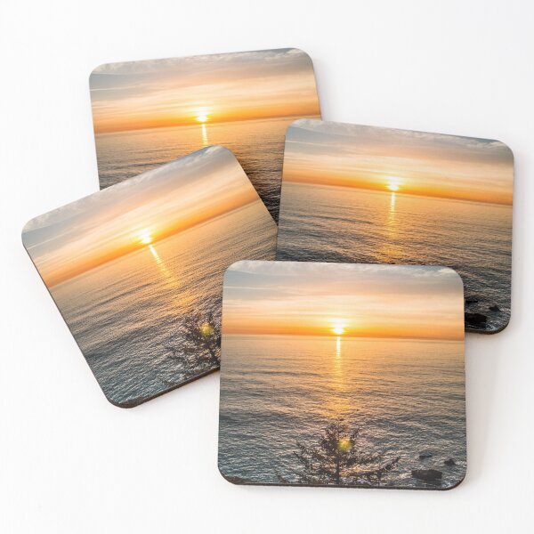 Item preview, Fractured Coastline Sunset Humco designed and sold by aztlandesign.