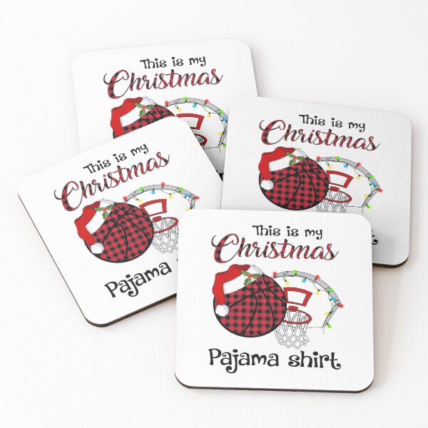 Item preview,  This Is My Christmas Pajama Shirt Basketball Xmas Lights designed and sold by shophia-art.