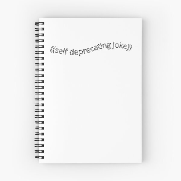 Item preview, ((Self deprecating joke)) designed and sold by Anxatzi.