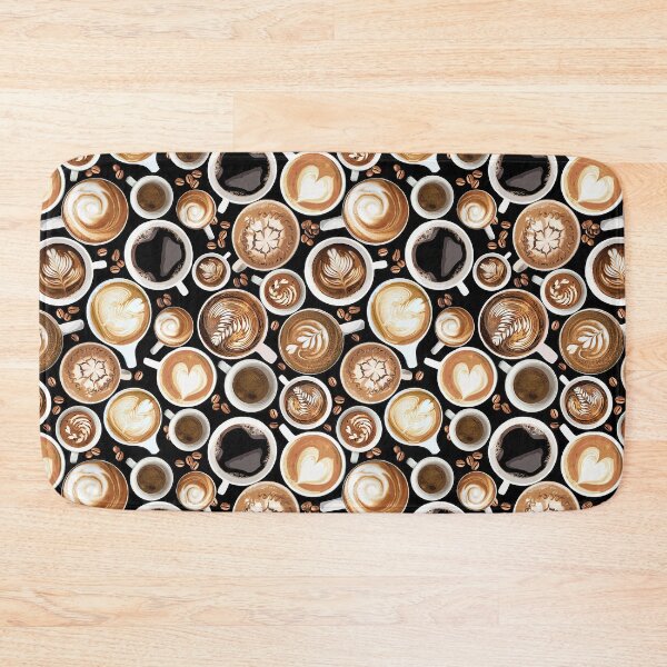 Item preview, Many cups with tasty aromatic coffee on table designed and sold by ChuckyStore79.