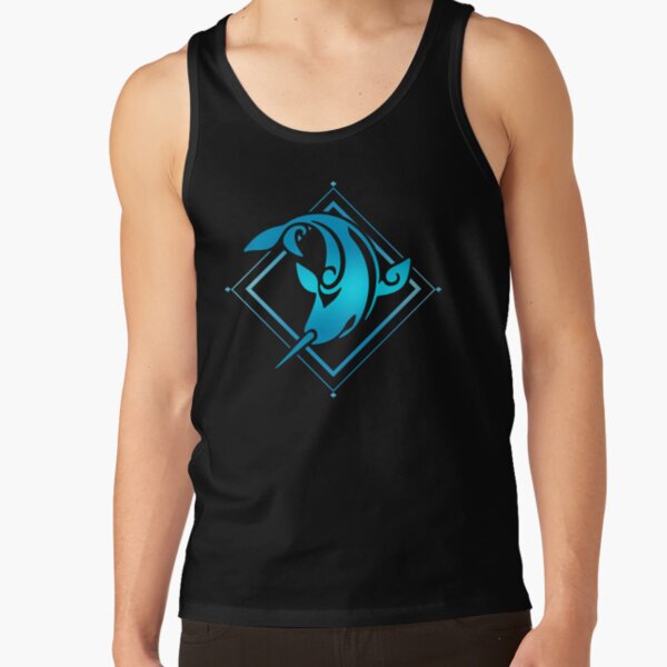 Item preview, Genshin Impact Childe Tartaglia - Hydro Emblem designed and sold by MachoMerch.