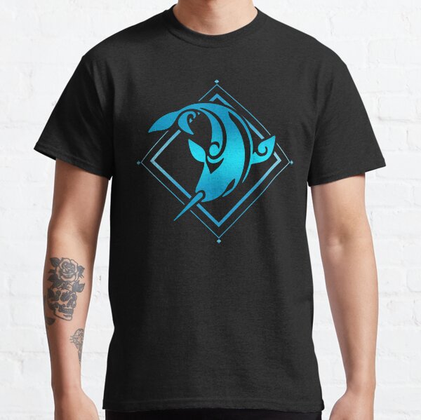 Item preview, Genshin Impact Childe Tartaglia - Hydro Emblem designed and sold by MachoMerch.