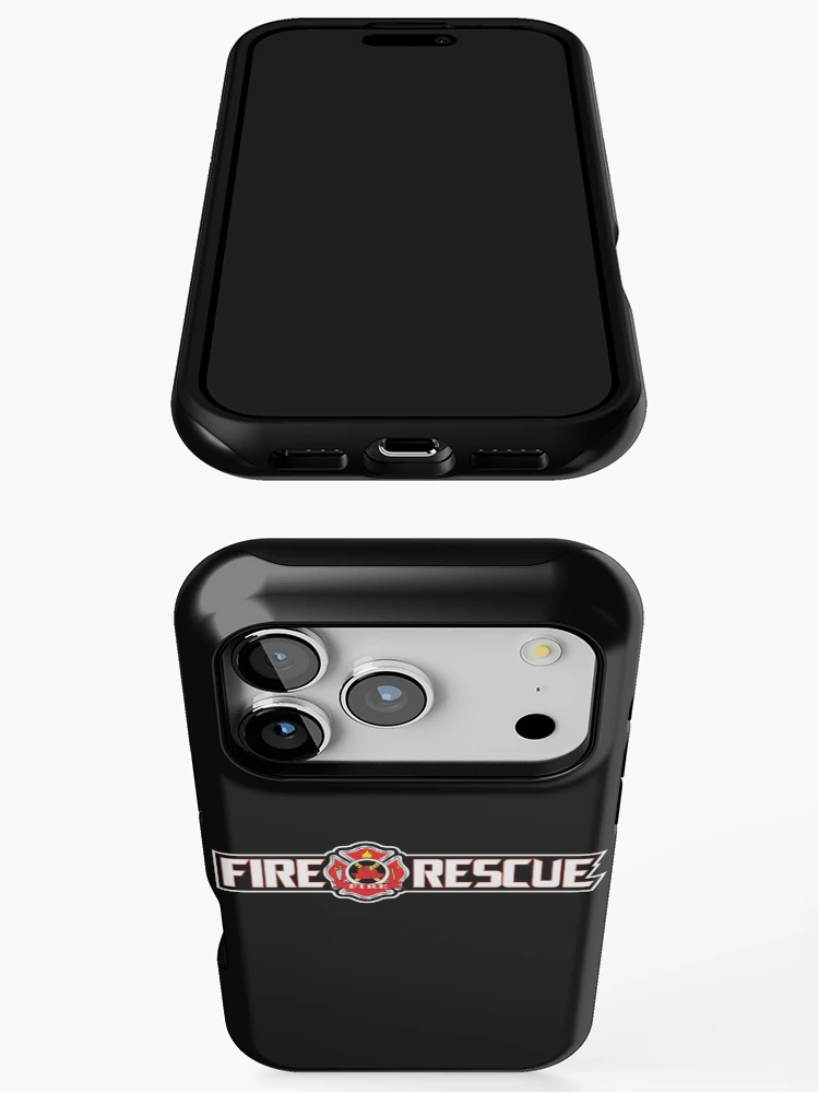 Thumbnail 3 of 4, iPhone Case, Fire-Rescue-Logo designed and sold by RENAGADE4LYF.